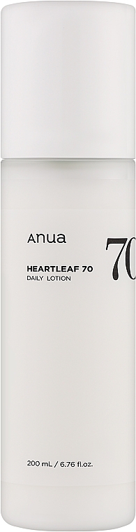 Odżywczy balsam do twarzy - Anua Heartleaf 70% Daily Relief Lotion — Zdjęcie N1