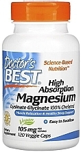 Wysoko przyswajalny magnez 105 mg, tabletki - Doctor's Best High Absorption Magnesium — Zdjęcie N2