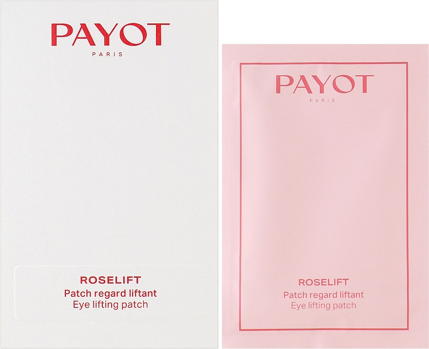 Płatki pod oczy z efektem liftingującym - Payot Roselift Eye Lifting Patch — Zdjęcie N2