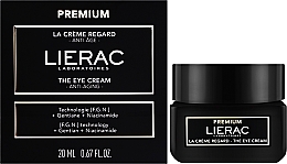 Krem przeciwstarzeniowy pod oczy - Lierac Premium The Eye Cream — Zdjęcie N2
