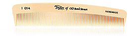 Męski grzebień kieszonkowy do włosów, 12,5 cm, kość słoniowa, I014 - Taylor of Old Bond Street Fine Teeth Pocket Comb — Zdjęcie N1