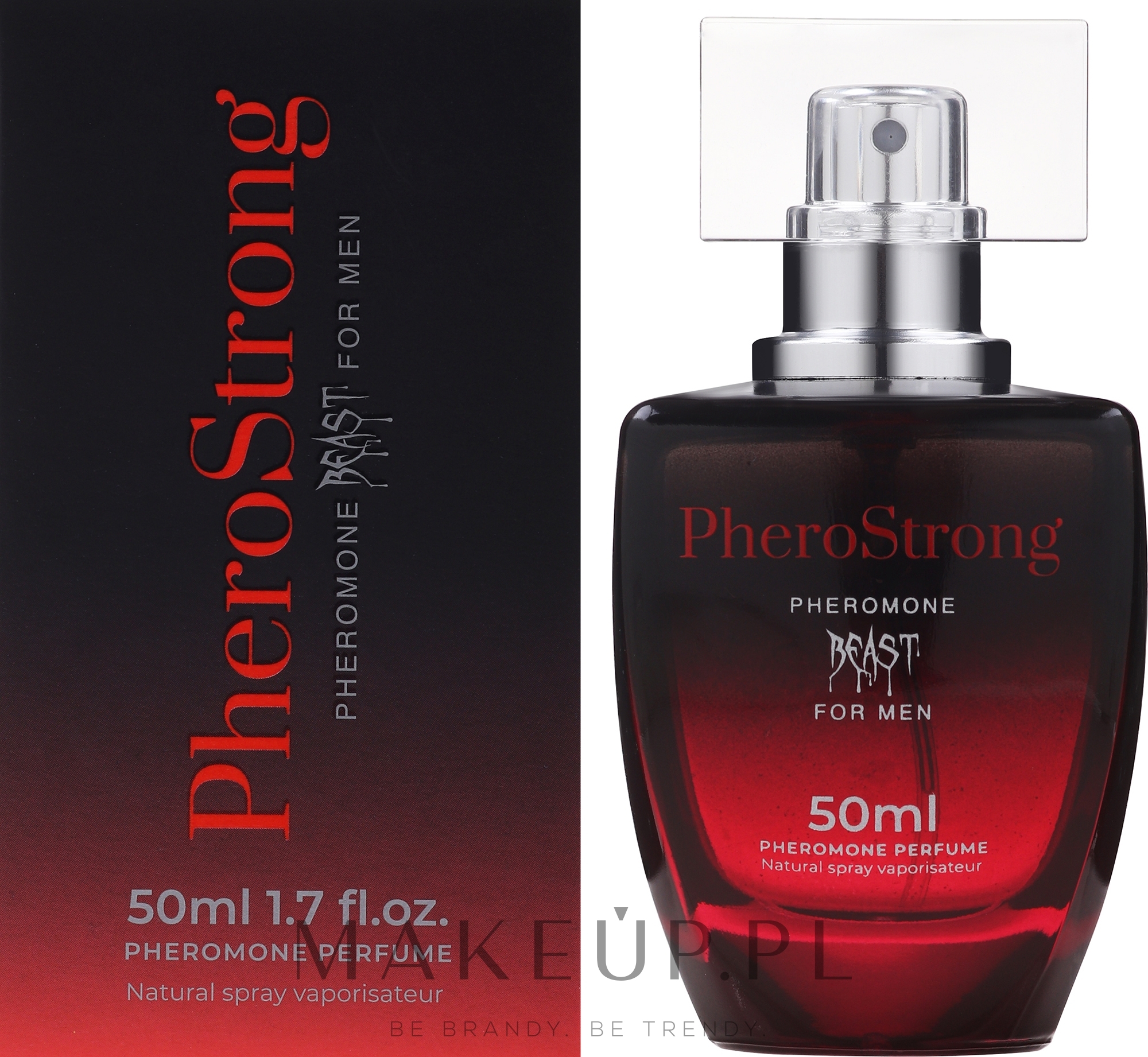 PheroStrong Beast With PheroStrong For Men - Perfumy z feromonami — Zdjęcie 50 ml