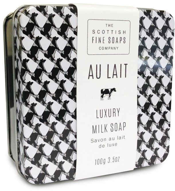 Mleczne mydło kosmetyczne - Scottish Fine Soaps Au Lait Luxury Milk Soap — Zdjęcie N1