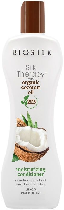 Odżywka nawilżająca z olejem kokosowym - Biosilk Silk Therapy Coconut Oil Moisture Conditioner — Zdjęcie N1
