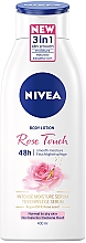 Wygładzający balsam do ciała - NIVEA Body Lotion Rose Touch — Zdjęcie N1