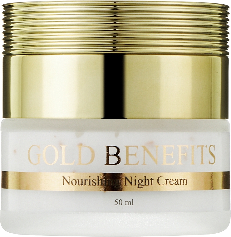 Odżywczy krem na noc - Sea of Spa 24K Gold Gold Benefits Omega & Hyaluronic Acid Nourishing Night Cream — Zdjęcie N1