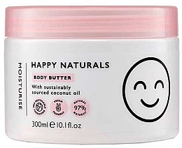 Nawilżający olejek do ciała - Happy Naturals Moisturising Body Butter — Zdjęcie N1