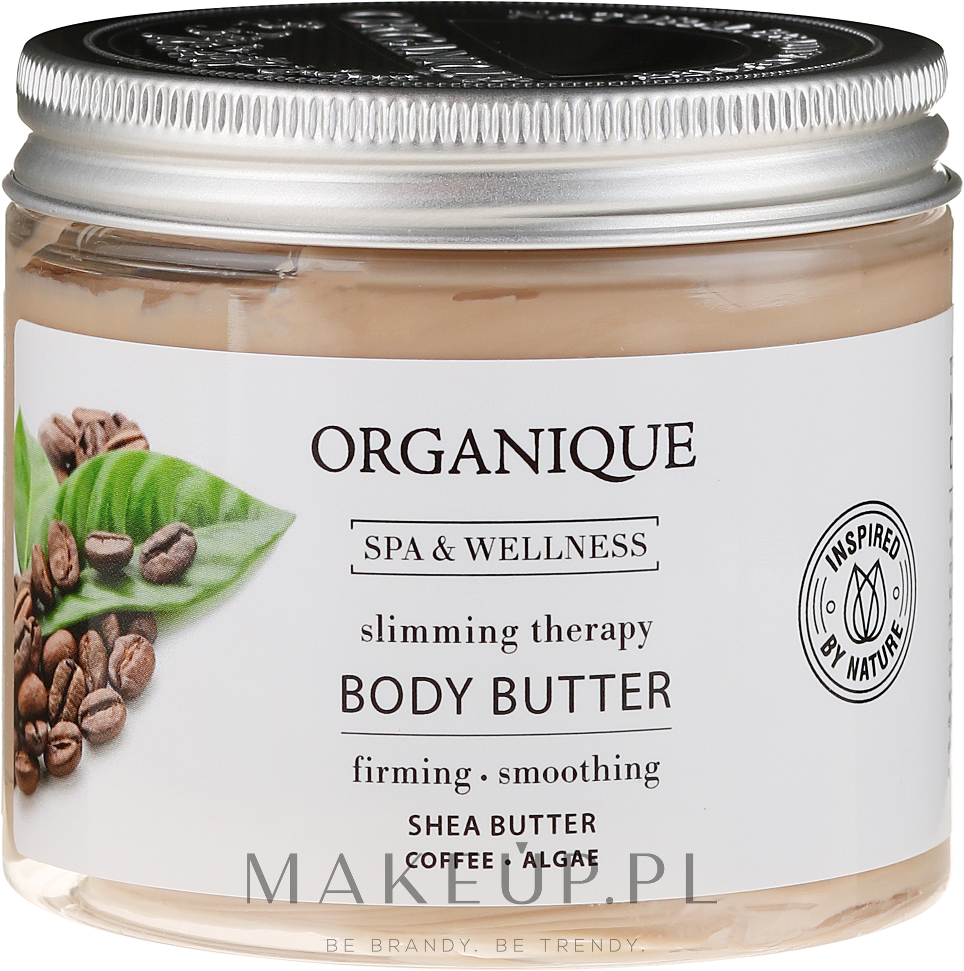 Kawowe masło antycellulitowe do ciała - Organique Spa Therapie Coffee Body Butter — Zdjęcie 200 ml