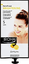 Kup Rozjaśniająca maska peel-off do twarzy z cytryną - Iroha Nature Brightening Mask Lemon