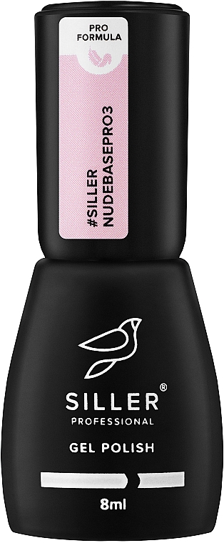 Bazowy kamuflaż do paznokci, 8 ml - Siller Professional Nude Base Pro — Zdjęcie N1