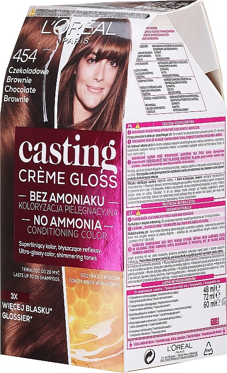 PRZECENA! L'Oréal Paris Casting Crème Gloss - Farba do włosów bez amoniaku * — Zdjęcie N2