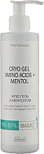 Kup Kriożel przed depilacją z mentolem - Elenis Cryo Gelamino Acids+Mentol