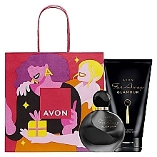 Avon Far Away Glamour - Zestaw (edp/50ml + b/lot/150ml + giftt/bag) — Zdjęcie N1