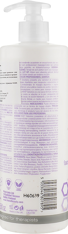 Krem do masażu z masłem kokosowym i aloesem - Hive Solutions Face & Body Massage Cream — Zdjęcie N2