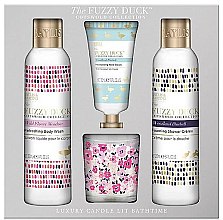 Kup Zestaw - Baylis & Harding The Fuzzy Duck Cotswold Floral Candle Set (sh/gel 250 ml + b/lot 250 ml + h/cr 30 ml + candle 60 g)