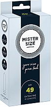 Kup Prezerwatywy lateksowe, rozmiar 49, 10 sztuk - Mister Size Extra Fine Condoms