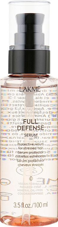 Serum ochronne do włosów zniszczonych - Lakmé Teknia Full Defense Serum — Zdjęcie N1