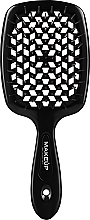 Kup PRZECENA! Szczotka do włosów, czarna - Hollow Comb Superbrush Plus Black *