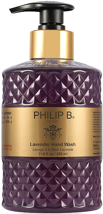Mydło w płynie do rąk Lawenda - Philip B Lavender Hand Wash — Zdjęcie N1