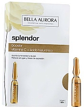 Ampułka z kwasem hialuronowym i witaminą C - Bella Aurora Splendor Booster Vitamin C + Hyaluronic Acid Ampoule — Zdjęcie N3