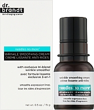 Krem przeciwzmarszczkowy - Dr Brandt Needles No More Instant Wrinkle Relaxing Cream — Zdjęcie N2