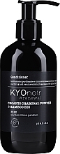 Kup Oczyszczająca odżywka do włosów Organiczny węgiel i bambus - Kyo Noir Organic Charcoal Conditioner 