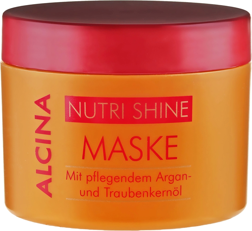 Odżywcza maska do włosów - Alcina Nutri Shine Oil Mask  — Zdjęcie N2