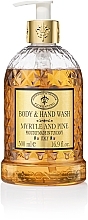 Mydło w płynie Mirt i sosna - Saponificio Artigianale Fiorentino Body & Hand Wash  — Zdjęcie N1