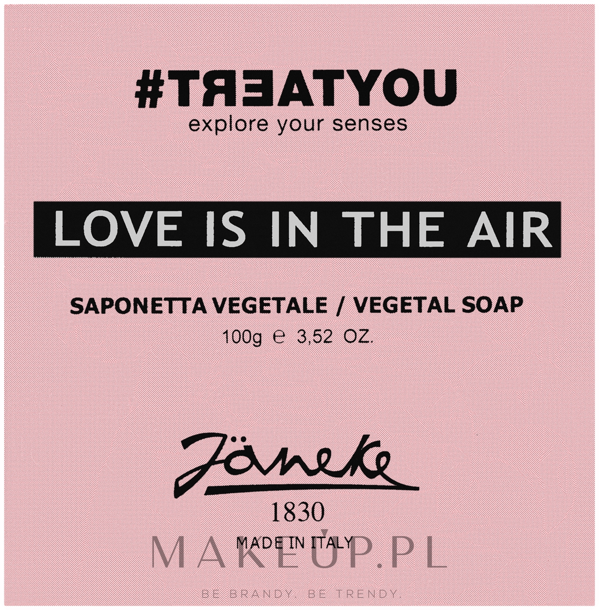 Mydło - Janeke #Treatyou Love Is On The Air Soap — Zdjęcie 100 g