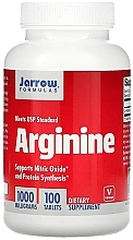 Kup PRZECENA! Suplement diety Arginina - Jarrow Formulas Arginine 1000mg *