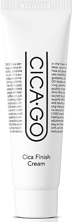 Krem kojący i nawilżający do twarzy - Isoi CICAGO Cica Finish Cream Soothing & Moisturizing — Zdjęcie N1