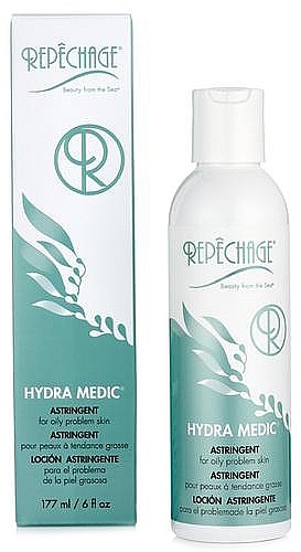 PRZECENA! Ściągający tonik do twarzy do skóry tłustej i problematycznej - Repechage Hydra Medic Astringent For Oily Problem Skin * — Zdjęcie N1