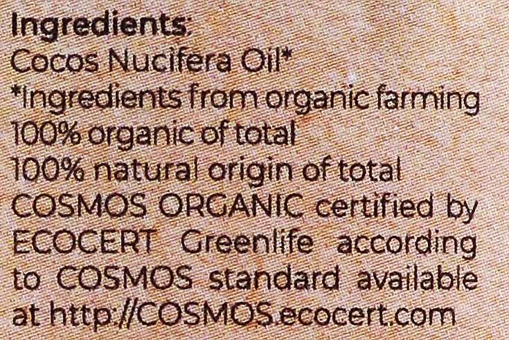 Organiczny olej kokosowy - Arganour Coconut Oil — Zdjęcie N2