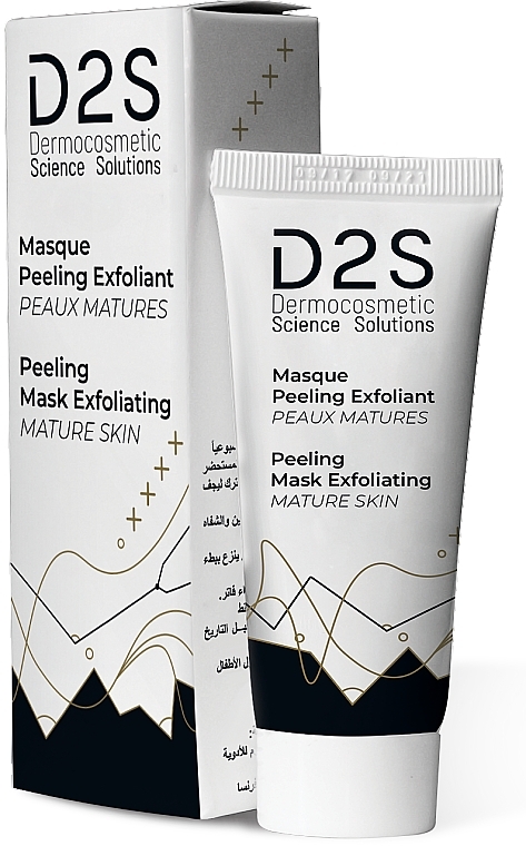 Peelingująca maska na twarz - D2S Anti Ageing Peeling Mask Exfoliatin — Zdjęcie N1