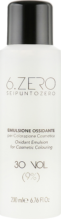 Emulsja utleniająca - Seipuntozero Scented Oxidant Emulsion 30 Volumes 9% — Zdjęcie N1