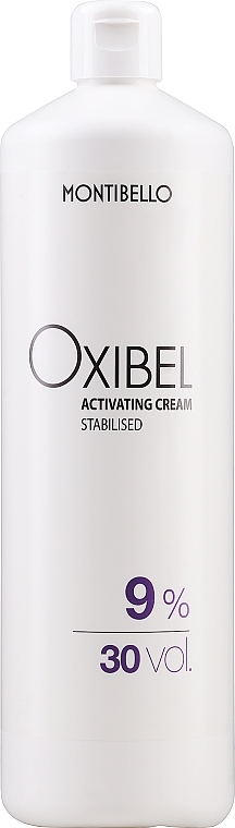 Utleniający krem do włosów, 30 vol. 9% - Montibello Oxibel Activating Cream — Zdjęcie N1