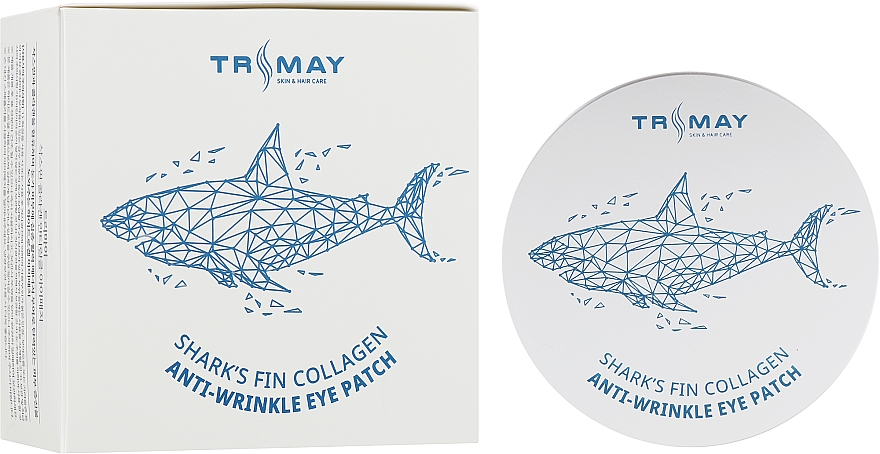 Przeciwstarzeniowe płatki pod oczy - Trimay Shark’s Fin Collagen Anti-Wrinkle Eye Patch