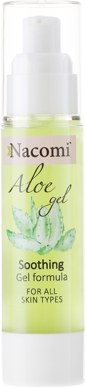 Aloesowe serum do twarzy - Nacomi Aloe Gel Intensive Soothing — Zdjęcie N1
