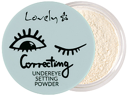 Puder pod oczy - Lovely Under Eye Correcting Setting Powder — Zdjęcie N2