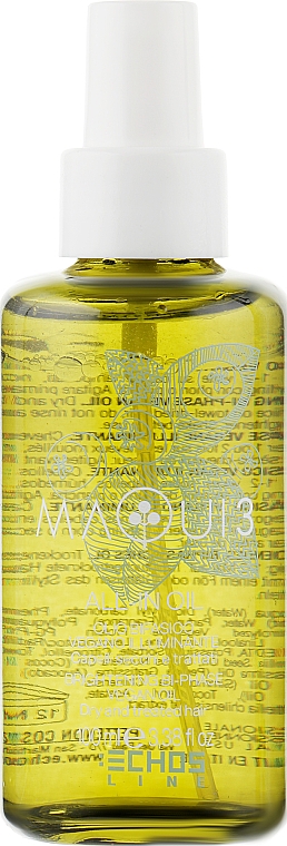 Dwufazowy wegański olejek nabłyszczający - Echosline Maqui 3 Brightening Bi-Phase Vegan Oil — Zdjęcie N2
