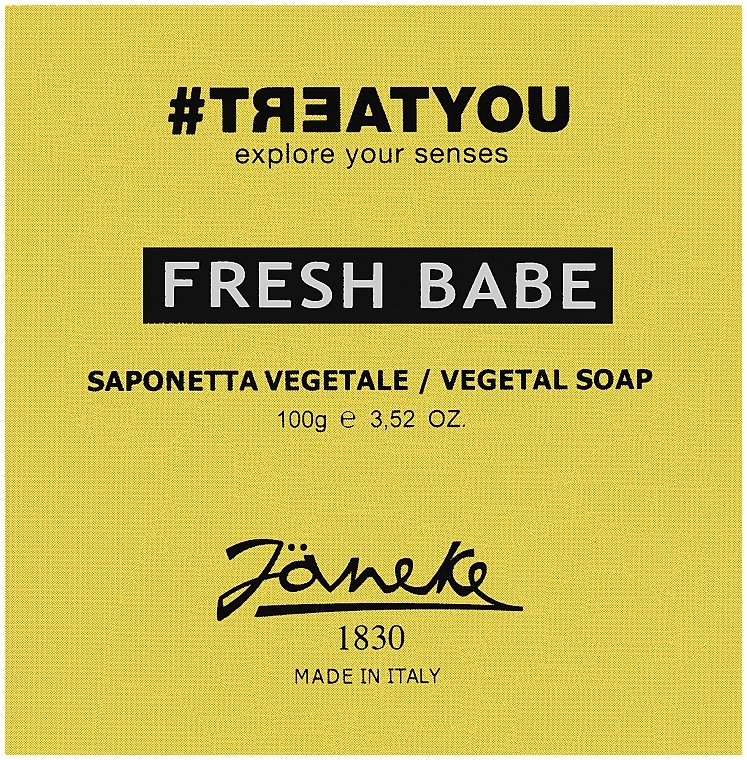 Mydło - Janeke #Treatyou Fresh Babe Soap — Zdjęcie N1