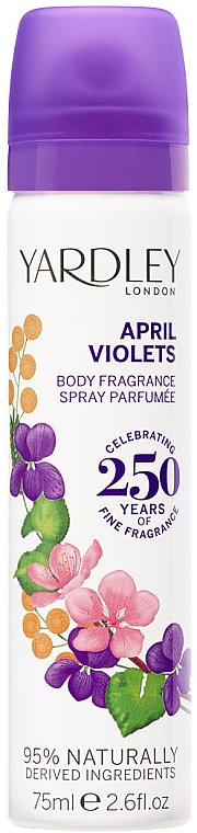 Yardley April Violets - Perfumowany dezodorant w sprayu — Zdjęcie N1