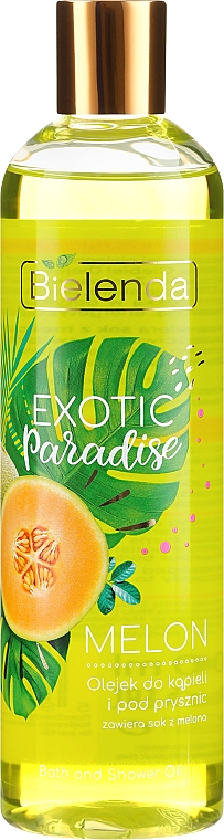 Olejek do kąpieli i pod prysznic Melon - Bielenda Exotic Paradise Shower Gel — Zdjęcie N1