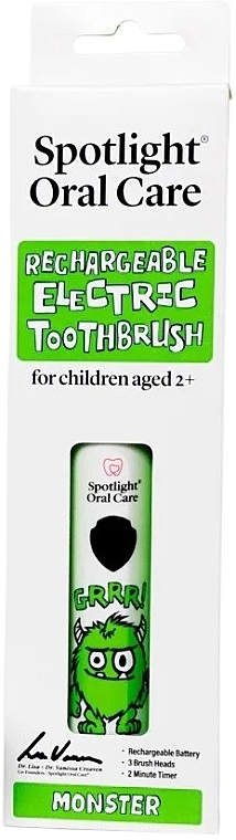 Elektryczna szczoteczka do zębów dla dzieci Monster - Spotlight Oral Care Kids Monster Electric Toothbrush — Zdjęcie N2