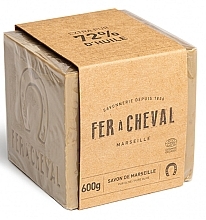Naturalne mydło oliwkowe, w kostce - Fer A Cheval Pure Olive Marseille Soap Cube — Zdjęcie N3