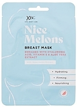 Maska na piersi - Xpel Marketing Ltd Body Care Nice Melons Breast Mask — Zdjęcie N1