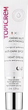Kup Peeling do twarzy na noc - Topicrem Mela Anti-Dark Spot Gentle Peeling Night Cream