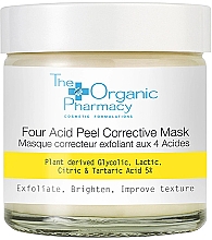 Maska korygująca z peelingiem kwasowym - The Organic Pharmacy Four Acid Peel Corrective Mask — Zdjęcie N1