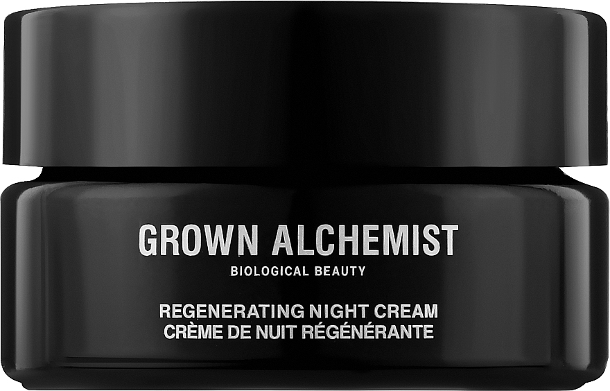 Regenerujący krem diamentowy do twarzy na noc - Grown Alchemist Regenerating Night Cream Neuro Peptide Violet — Zdjęcie N1