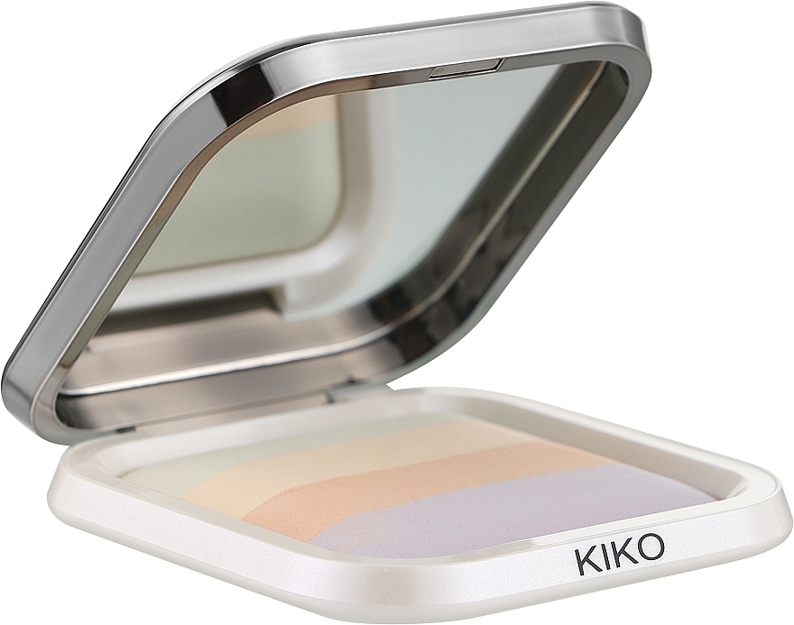 Utrwalająco-korygujący puder do twarzy - Kiko Milano Colour Correction Face Fixing Powder — Zdjęcie N3